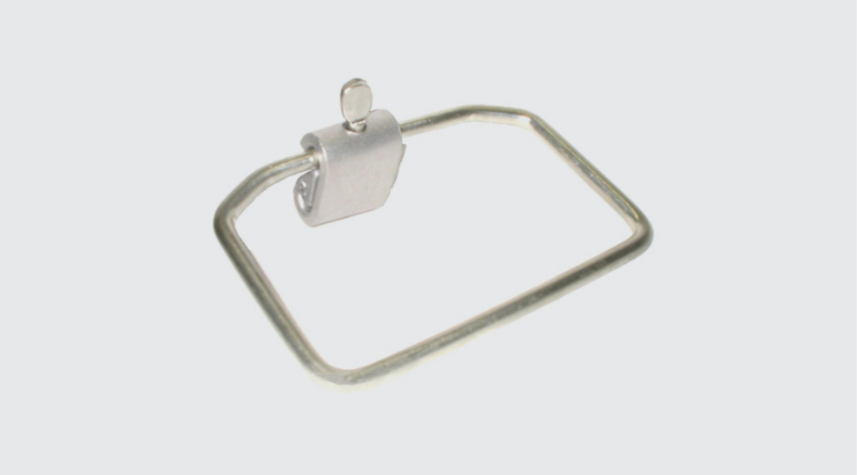 i-16-CAEL - Conector Tipo Cunha de Alumínio com Estribo modelo lateral